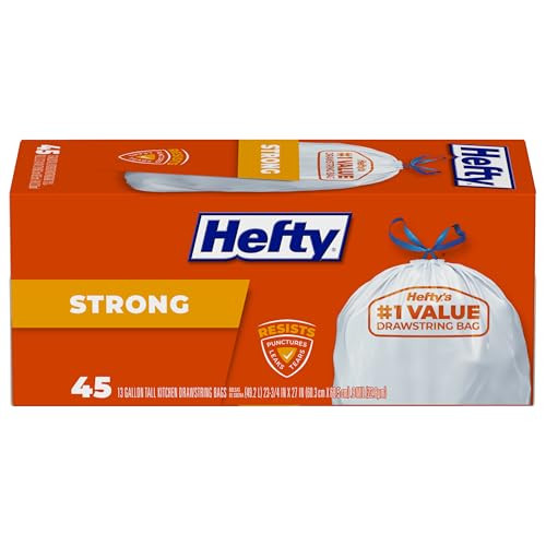 Hefty Strong Tall Kitchen Trash Bags