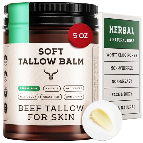 Ancestral Haven Soft Tallow Balm Grass-Fed Skin Moisturizer 5-Oz Deal