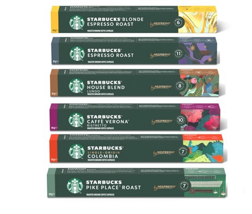 Starbucks by Nespresso Original Line Espresso Variety Pack, 60 Count