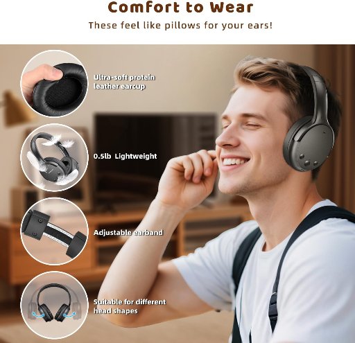 Holdsound Wireless Headphones