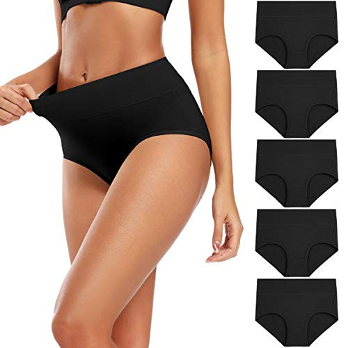 5 Pack - Molasus High Waist Cotton Underwear