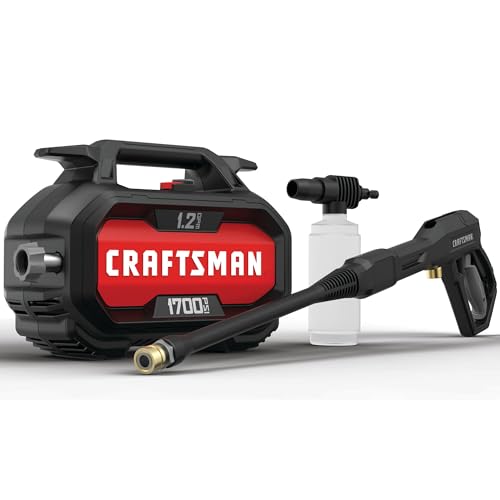 CRAFTSMAN Electric Pressure Washer 1700-PSI 1.2-GPM Corded