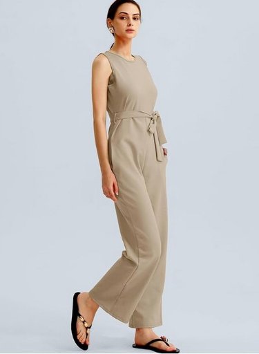 CHERFLY Womens Wide Leg Jumpsuits