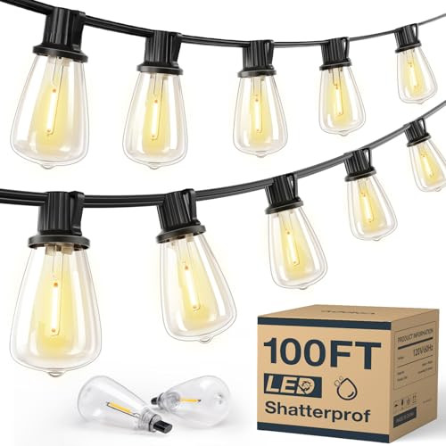 KYY 100' Outdoor String Lights