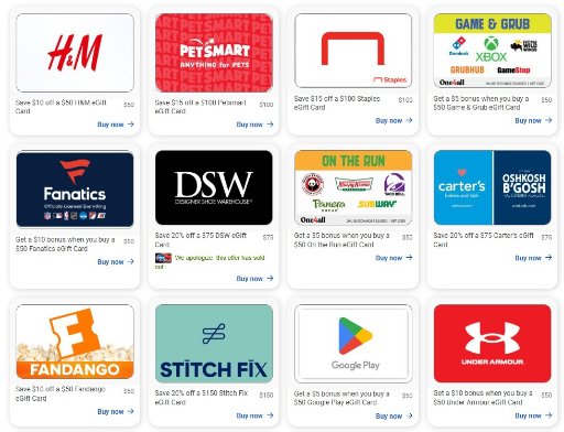 Kroger Online Gift Card Deals