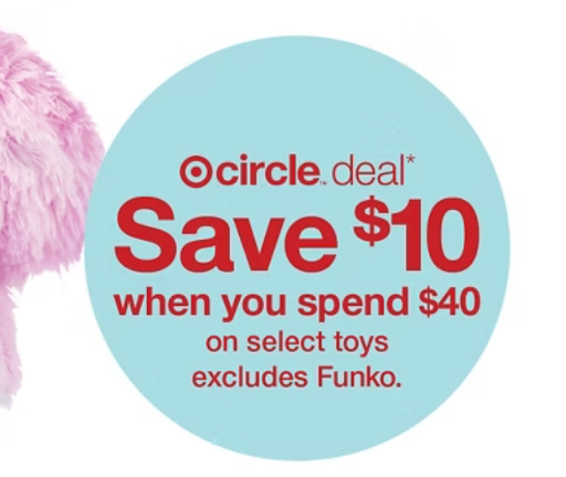 Target Circle Toy Coupon