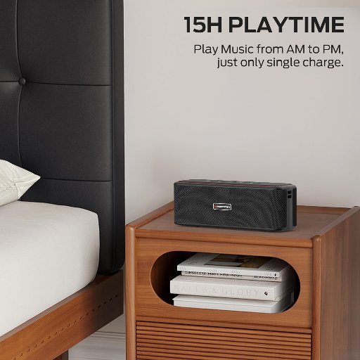 Monster Shock Plus Bluetooth Speaker W/15H Playtime