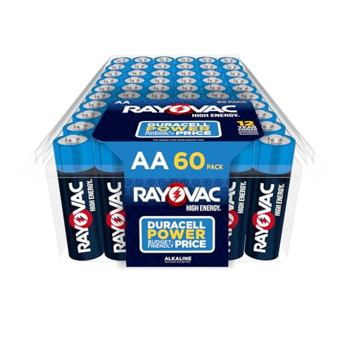 Rayovac AA Alkaline Batteries 60-Count