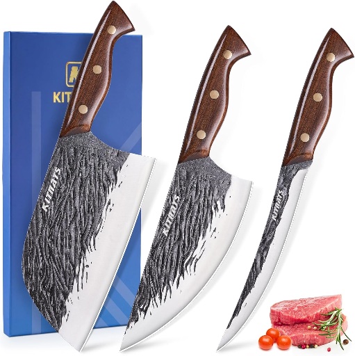 Hand Forged Butcher Knife Set