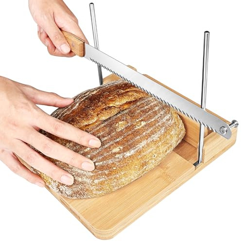 Upgraded Enlarge Size Bread Slicer for Homemade Bread