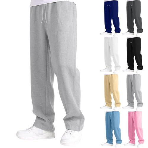 Casual Baggy Wide Leg Joggers for Boys
