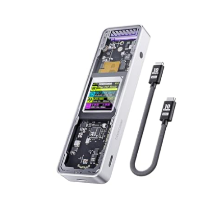 DOCKCASE Explorer Edition M.2 NVMe SSD Enclosure