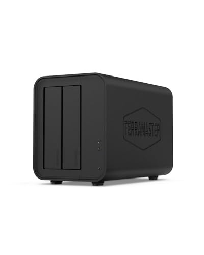 TerraMaster F2-424 2-Bay NAS Quad-Core CPU