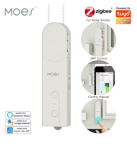 ZigBee Smart DIY Motorized Roller Blinds/Shades Drive Motor Hub