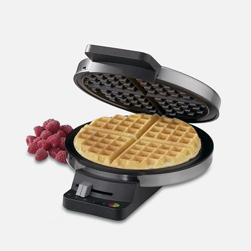 Cuisinart Round Classic Stainless Steel Waffle Maker