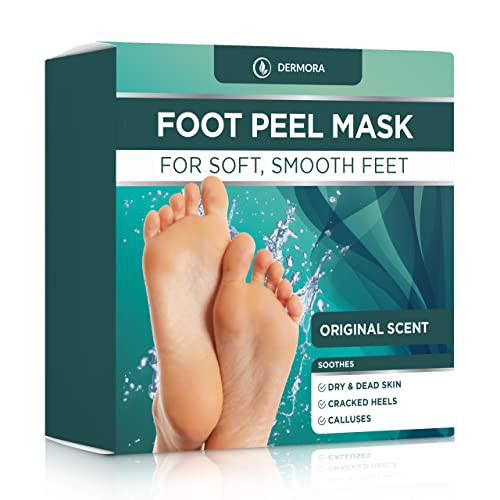 DERMORA Foot Peel Mask - 2 Pack