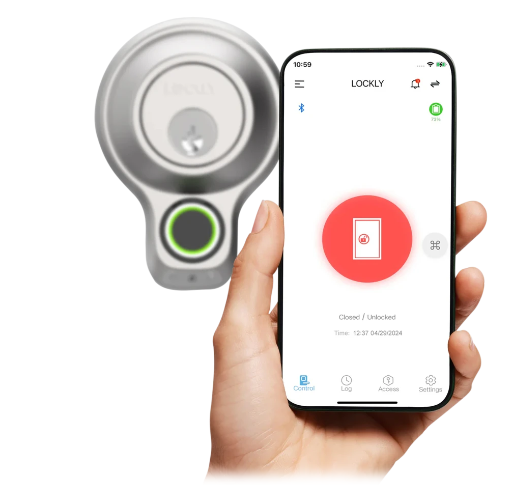 Lockly Flex Touch Smart Lock with Fingerprint Recognition