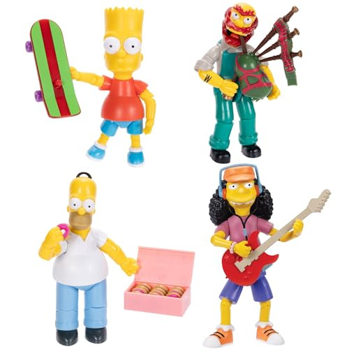 The Simpsons Action Figures 4-Pack