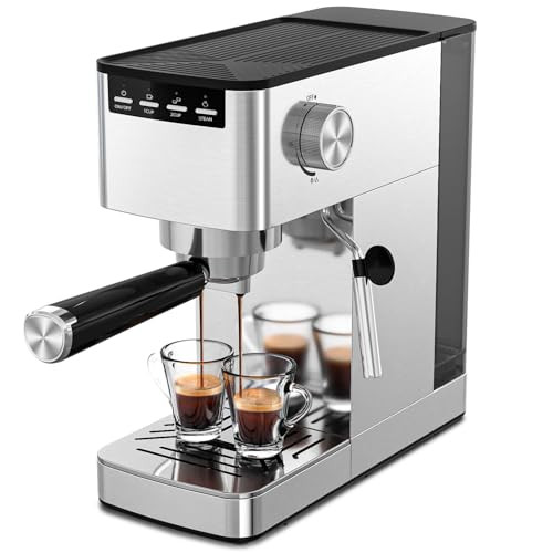 COWSAR Compact Stainless Steel Espresso Machine