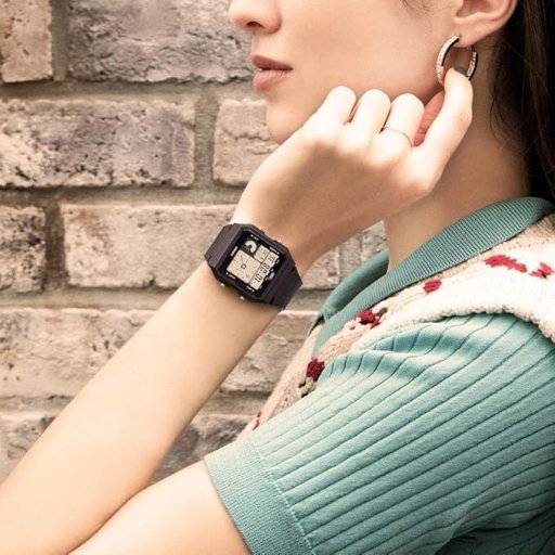 Casio POP Bio-Based Renewable Band LED Backlight Digital Watch