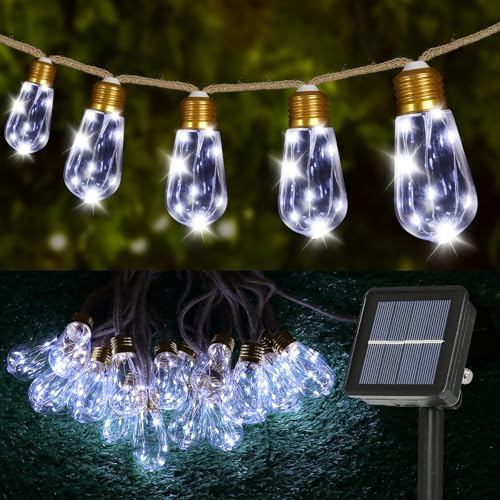 Solar String Lights Outdoor 24' Deal