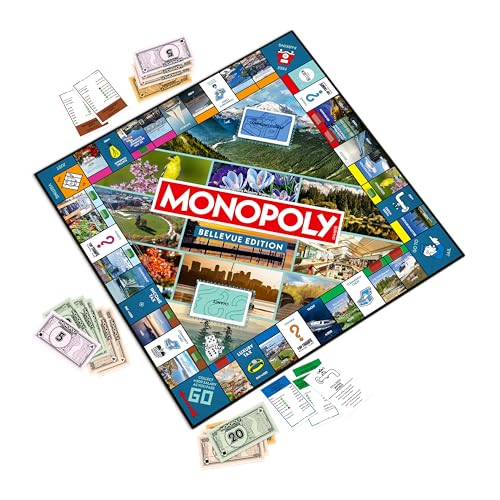 Top Trumps Monopoly Board Game Bellevue, WA Edition