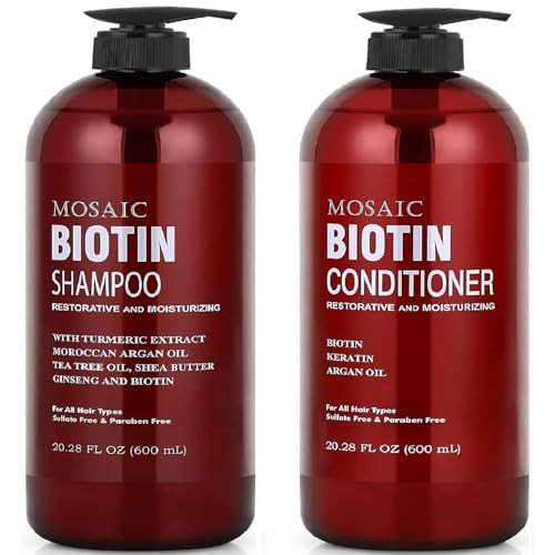 Biotin Shampoo and Conditioner Set
