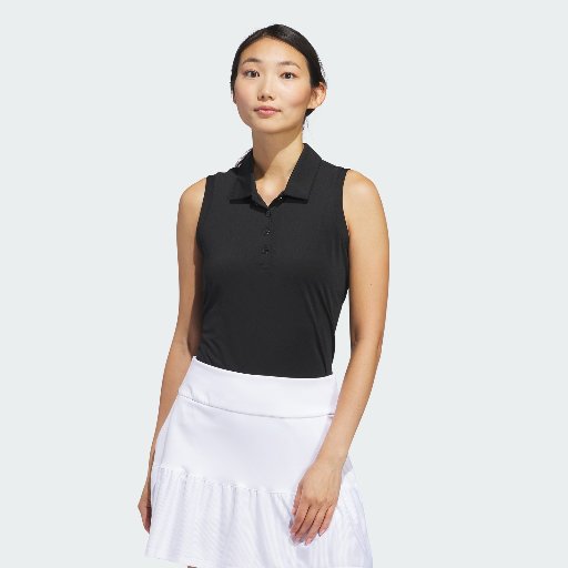Adidas Women's Ultimate365 Solid Short Sleeve Polo Shirt