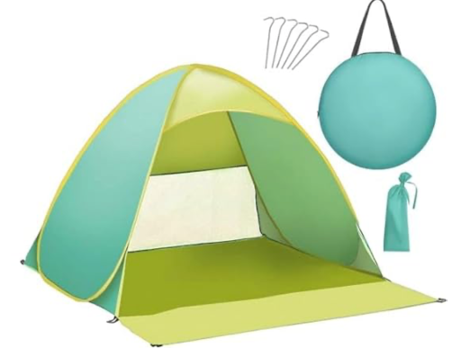 Ovente Pop Up Tent with Carrying Bag
