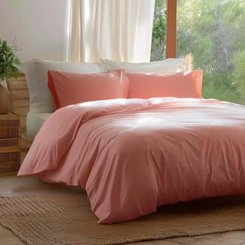 Bedsure Cooling Cotton Tencel Duvet Cover