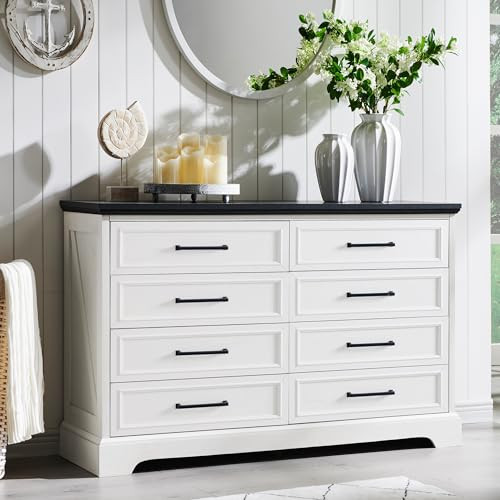 Farmhouse 8-Drawer Dresser