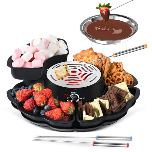 Electric S’mores Maker & Fondue Pot Kit