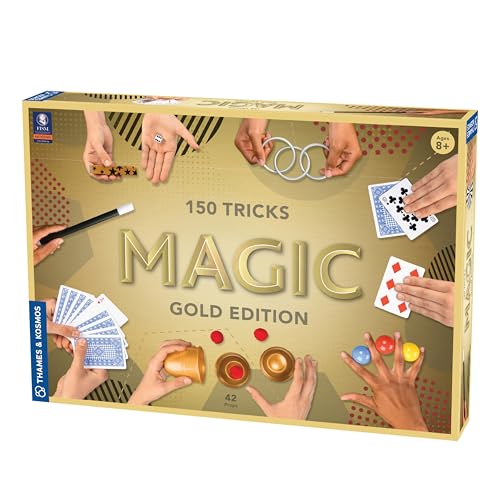 Thames & Kosmos Magic: Gold Edition Playset with 150 Tricks