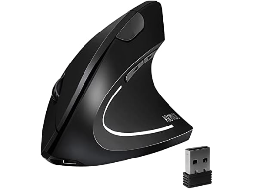 Asoyiol Vertical Ergonomic Wireless Optical Mouse