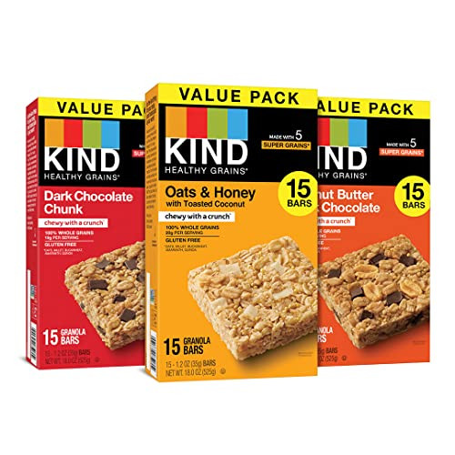 KIND Bars: 45-Count 1.2-Oz KIND Healthy Grains Bars (variety Pack)