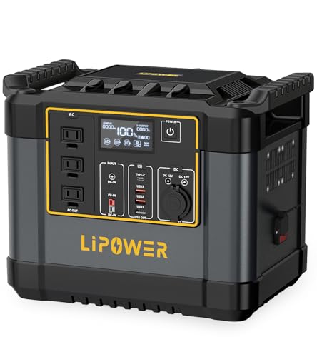 Lipower 1075Wh Power Station Solar Generator Deal