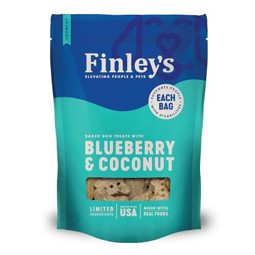 Finley's Blueberry Coconut Dog Biscuit Treats