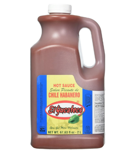 El Yucateco Red Habanero Hot Sauce, 68 Oz.