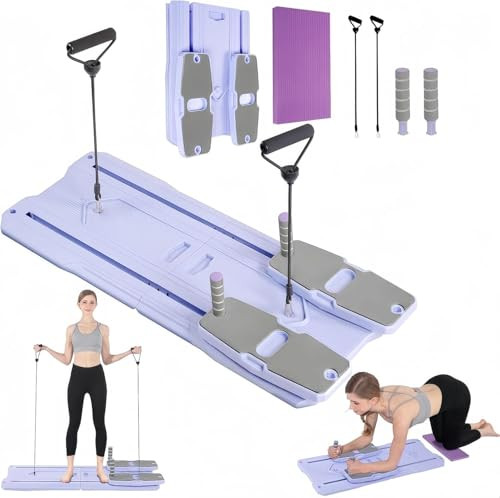 Pilates Foldable Reformer Set