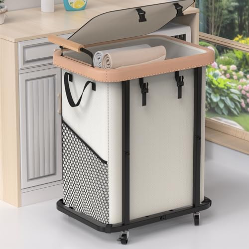 High-Grade Laundry Basket with Wheels
