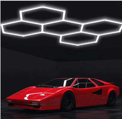 Hexagon Garage Light 25 Pack Car Tubes