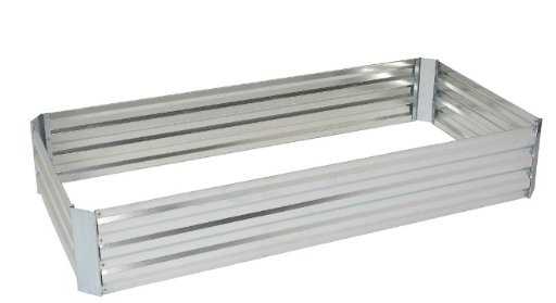 Ironton Galvanized Steel Raised Garden Bed