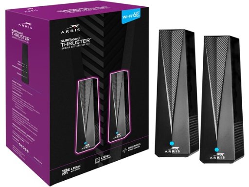ARRIS Surfboard Thruster Wi-Fi 6E Gaming Router Acceleration Kit