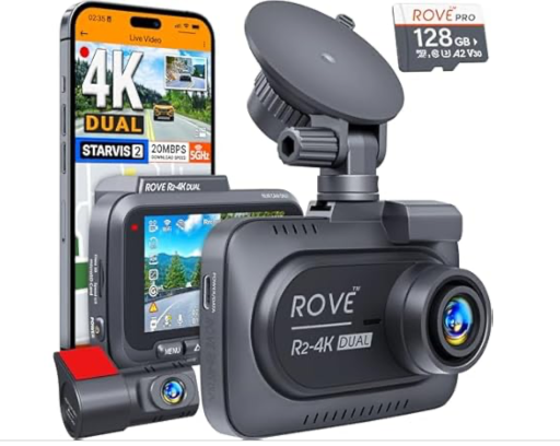 ROVE R2-4K Dual Dash Cam