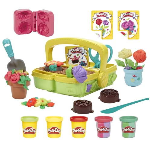 Play-Doh Blooming Flower Garden Toy Playset