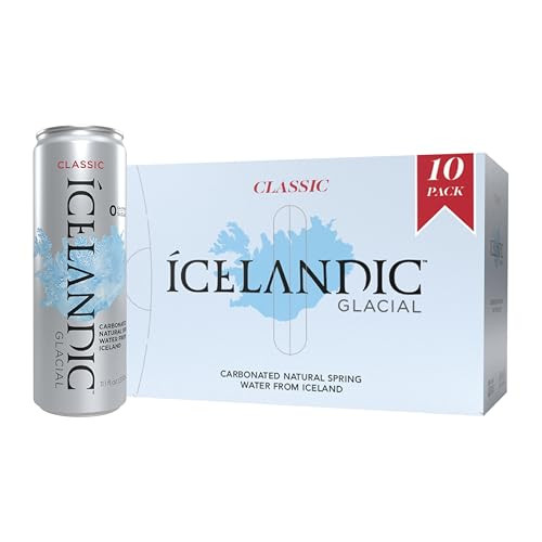 Icelandic Glacial Sparkling Water 10-Pack