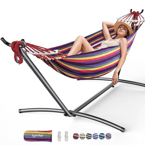 Everyfun Double Hammock with Stand Deal