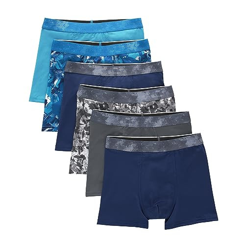 HanesBoys Performance Briefs Underwear 6-Pack