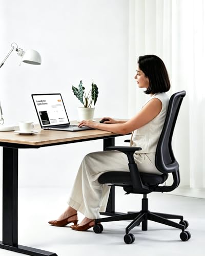 ProtoArc Flexer Ergonomic Mesh Office Chair w/ Sliding Seat & 125° Recline (Black) Deal
