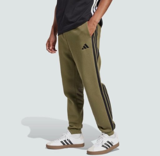 Adidas Men's Essentials 3-Stripes Fleece Pants